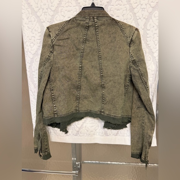Free People Olive Jean Jacket - Picture 3 of 3